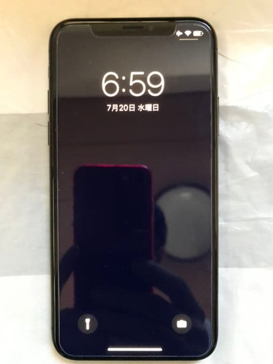 iPhone X Space Gray 256 GB バッテリー最大容量100%⭐︎SIMフリー