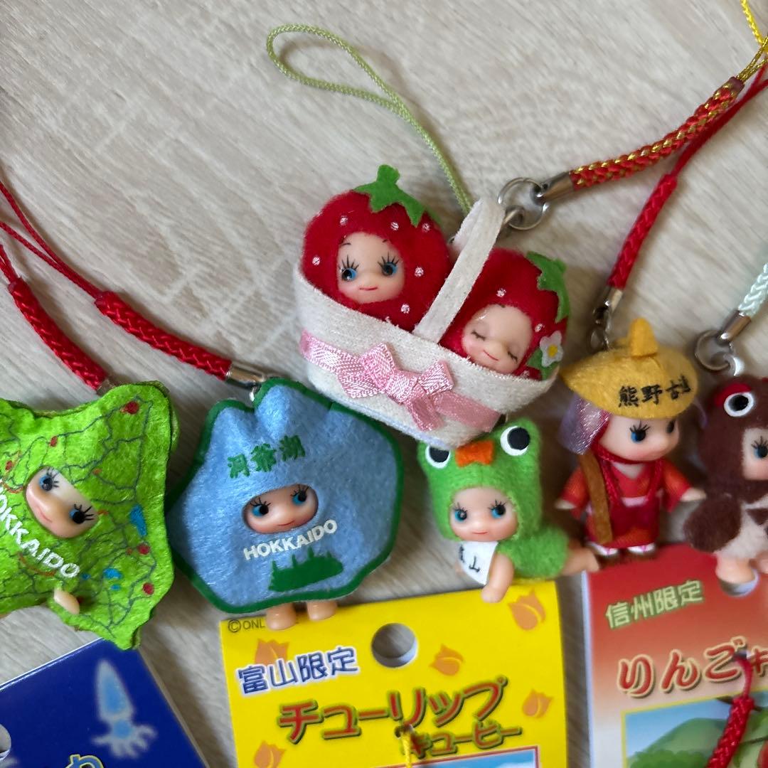 《新品未使用》キューピーストラップ　ご当地キューピー 22個まとめ売り　レア