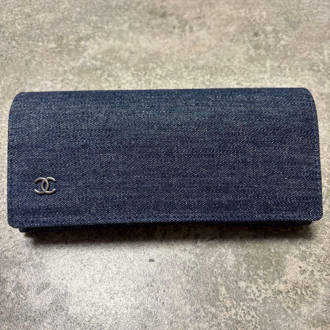 CHANEL デニム メガネケース - メルカリ