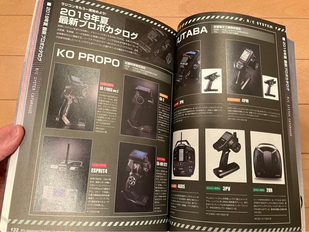 ラジコン雑誌）80年代電動オフロードカーメモリアル（タミヤ・京商