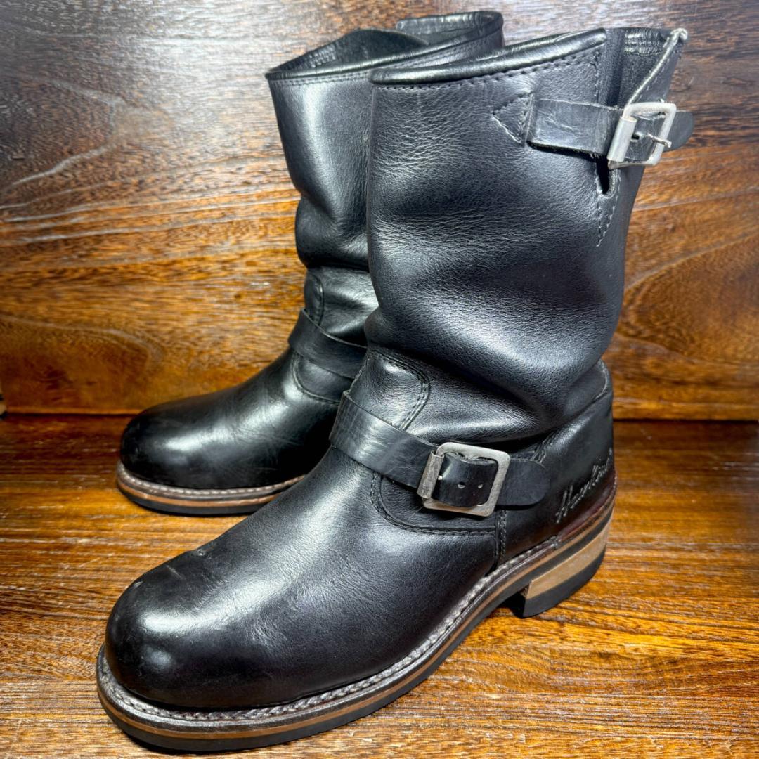 ◆Hawkins◆ホーキンス 26.0cm エンジニアブーツ スチールトゥ 黒