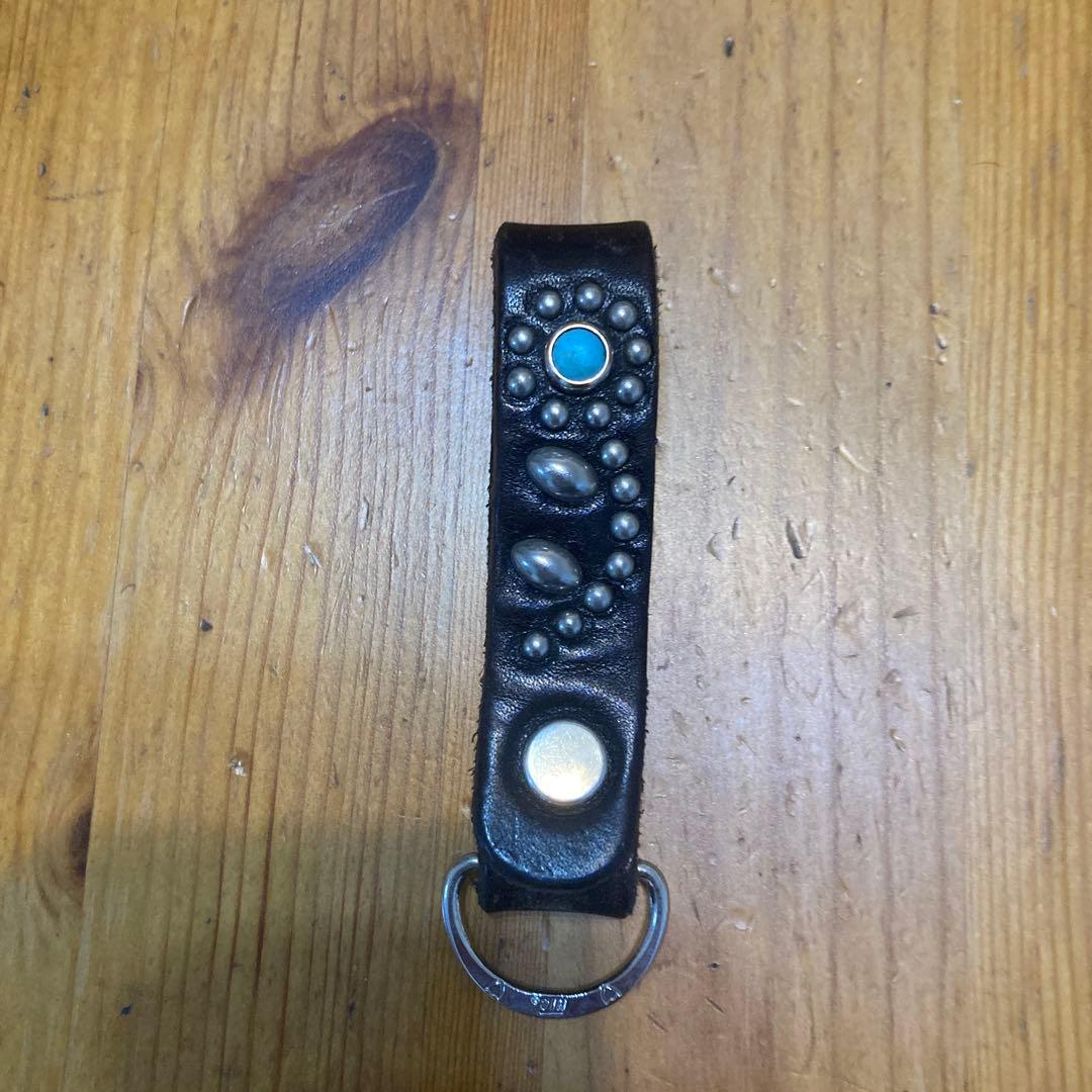 HTC Key Holder #32 ダークブラウン　キーホルダー HTC D-Ring Key Holder #32 Studs : STANDARD CALIFORNIA OFFICIAL