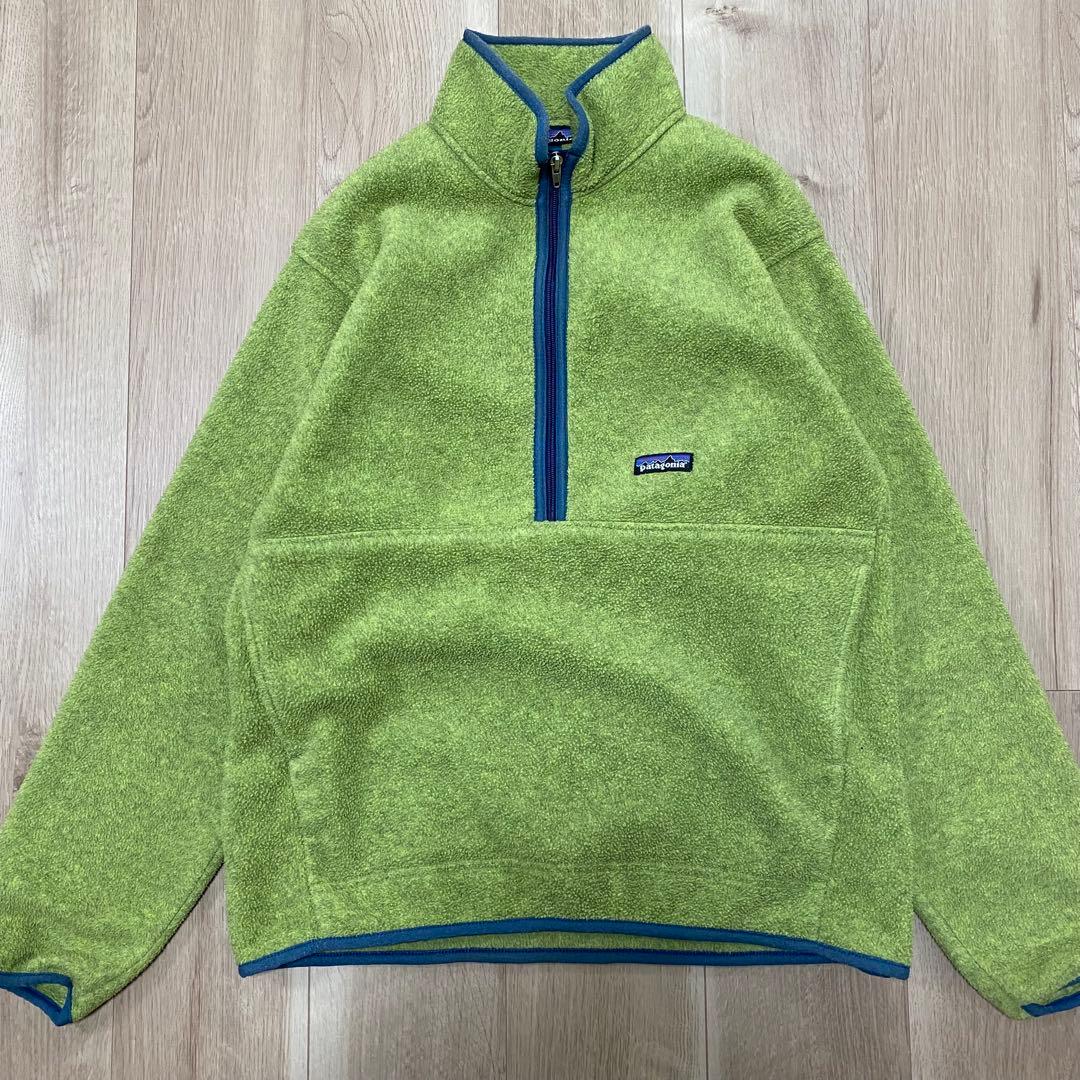 パタゴニア ハーフジップ マースピアル M グリーン 00年製 - メルカリ