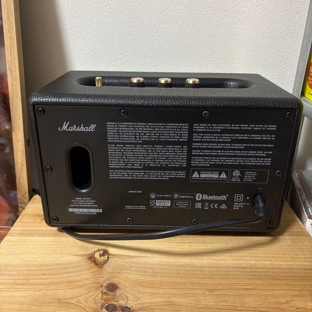 Marshall Acton II ワイヤレススピーカー オーディオ機器を税込・送料