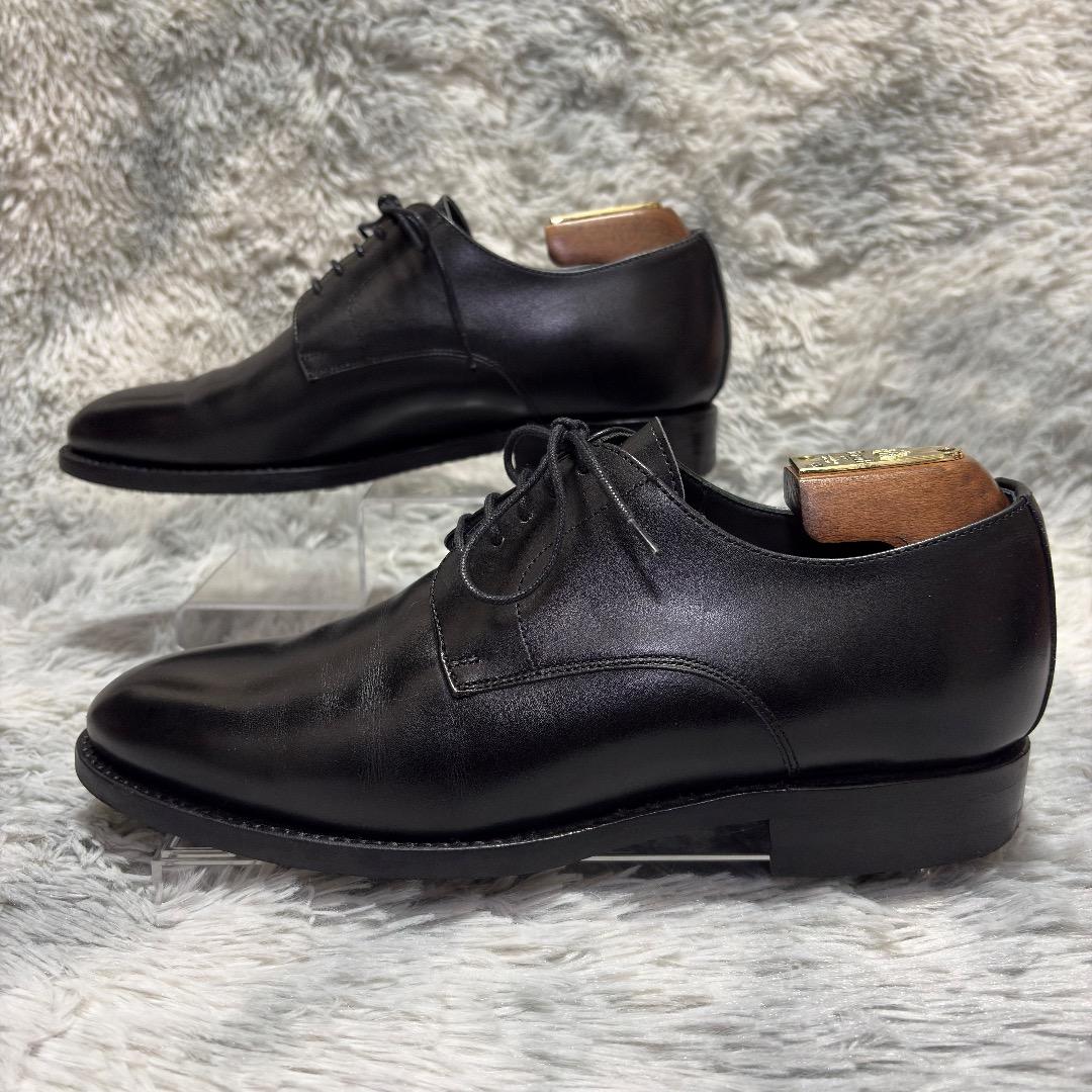 極美品✨Berwick UK6(25.5cm) プレーントゥ シューキーパー付属