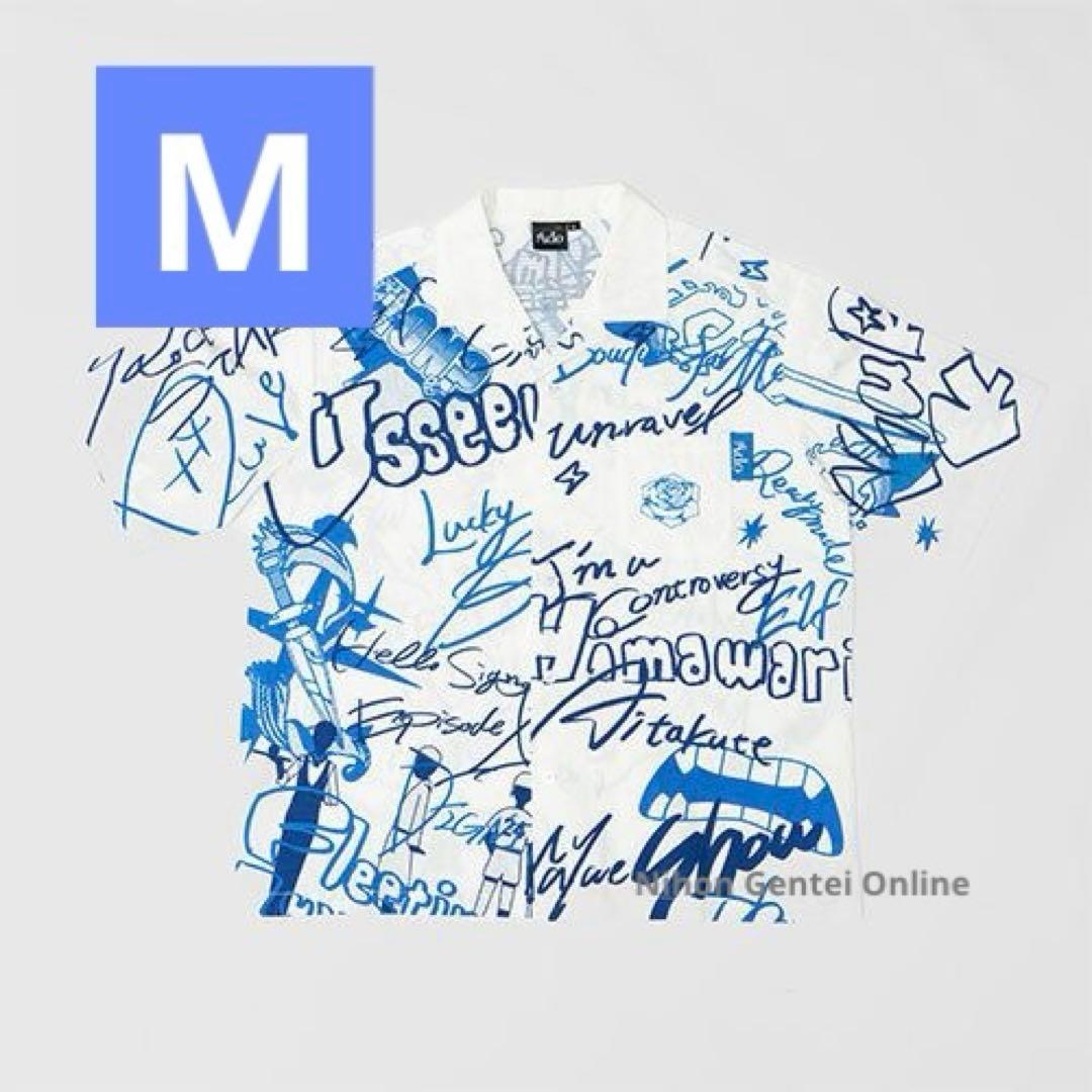 M Ado オープンカラーシャ 5th ポップアップストア シャツ アド Ado 5th Anniversary POPUP-STORE オープンカラーシャツ【グッズ