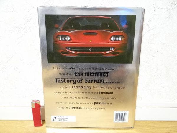 希少 洋書 アルティメットヒストリー フェラーリ 全192ページ 旧車