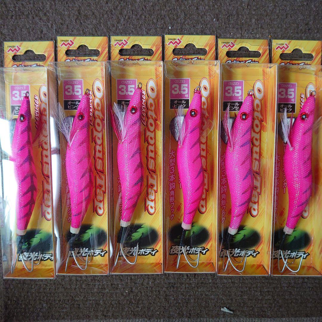 船橋　タコエギ　オクトパスタップ　3.5号　ピンク　60本 オクトパスタップ 3.5号・4号 全4色 | 釣具の卸売り | 世界の釣具