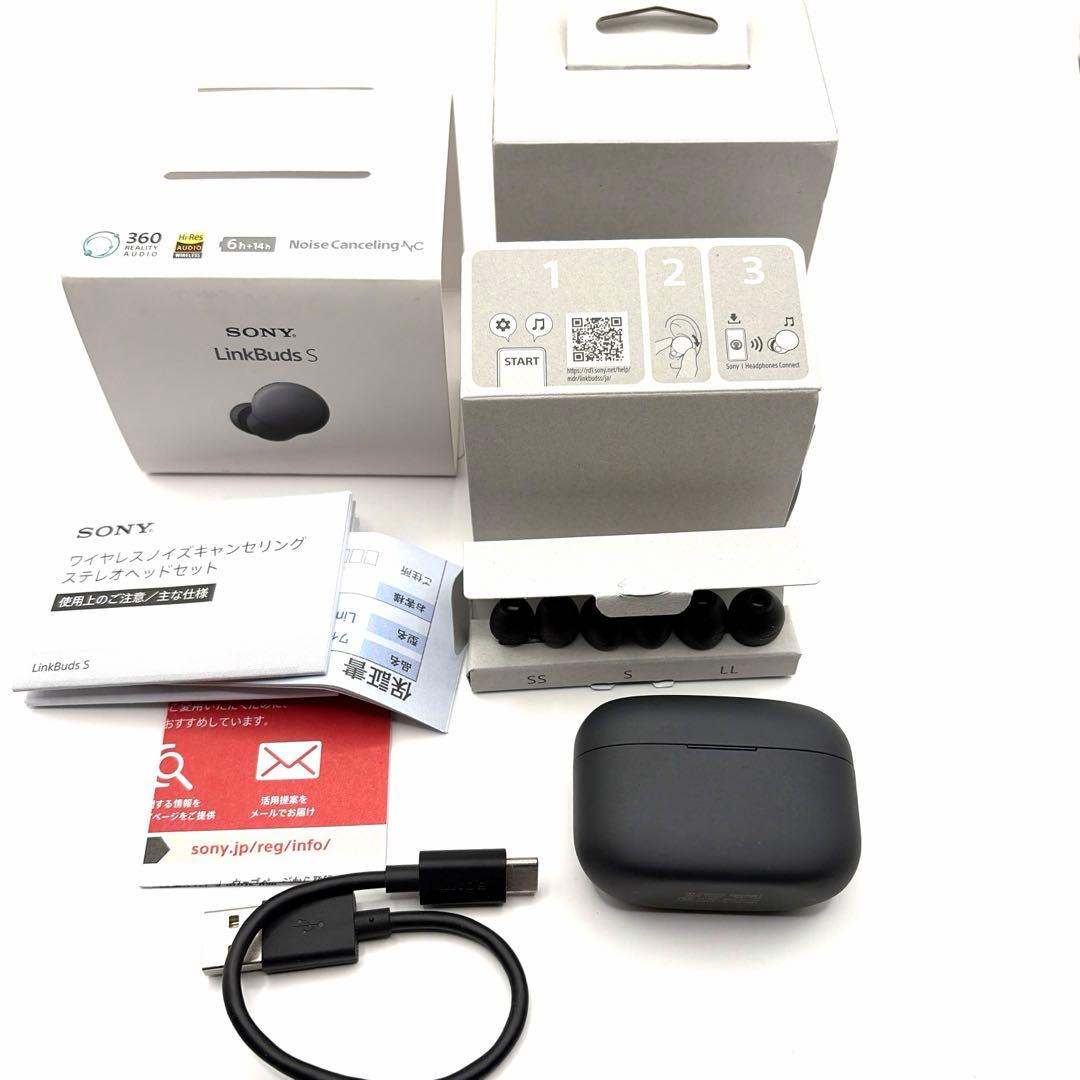 超美品　SONY LinkBuds S ワイヤレスイヤホン　ノイズキャンセリング Amazon.com: Sony LinkBuds S Truly Wireless Noise Canceling Earbud