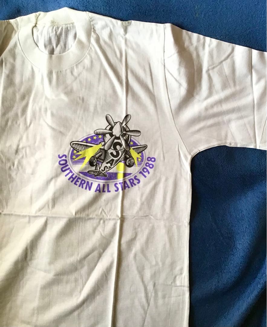 新品☆サザンオールスターズ Tシャツ1988＋ランチBOX＋稲村巾着 当時物