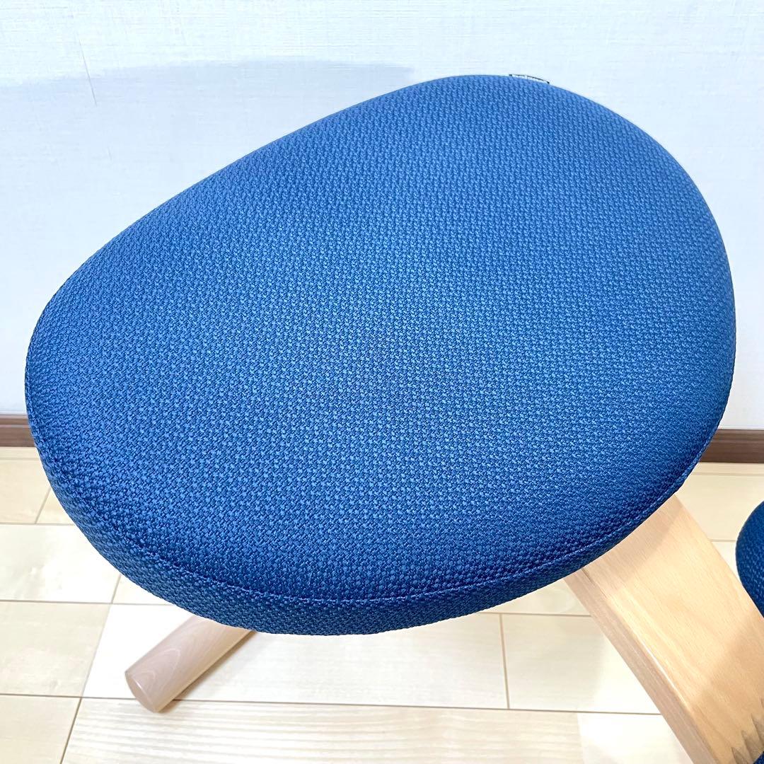 バランスチェア バランスイージー ネイビー 中古美品 - メルカリ