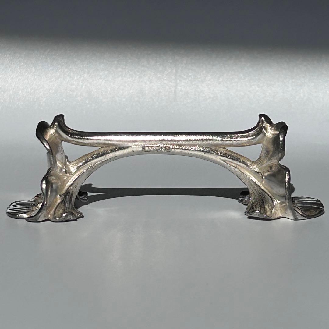 希少 クリストフル ガリア ナイフレスト アールヌーボー 箸置き