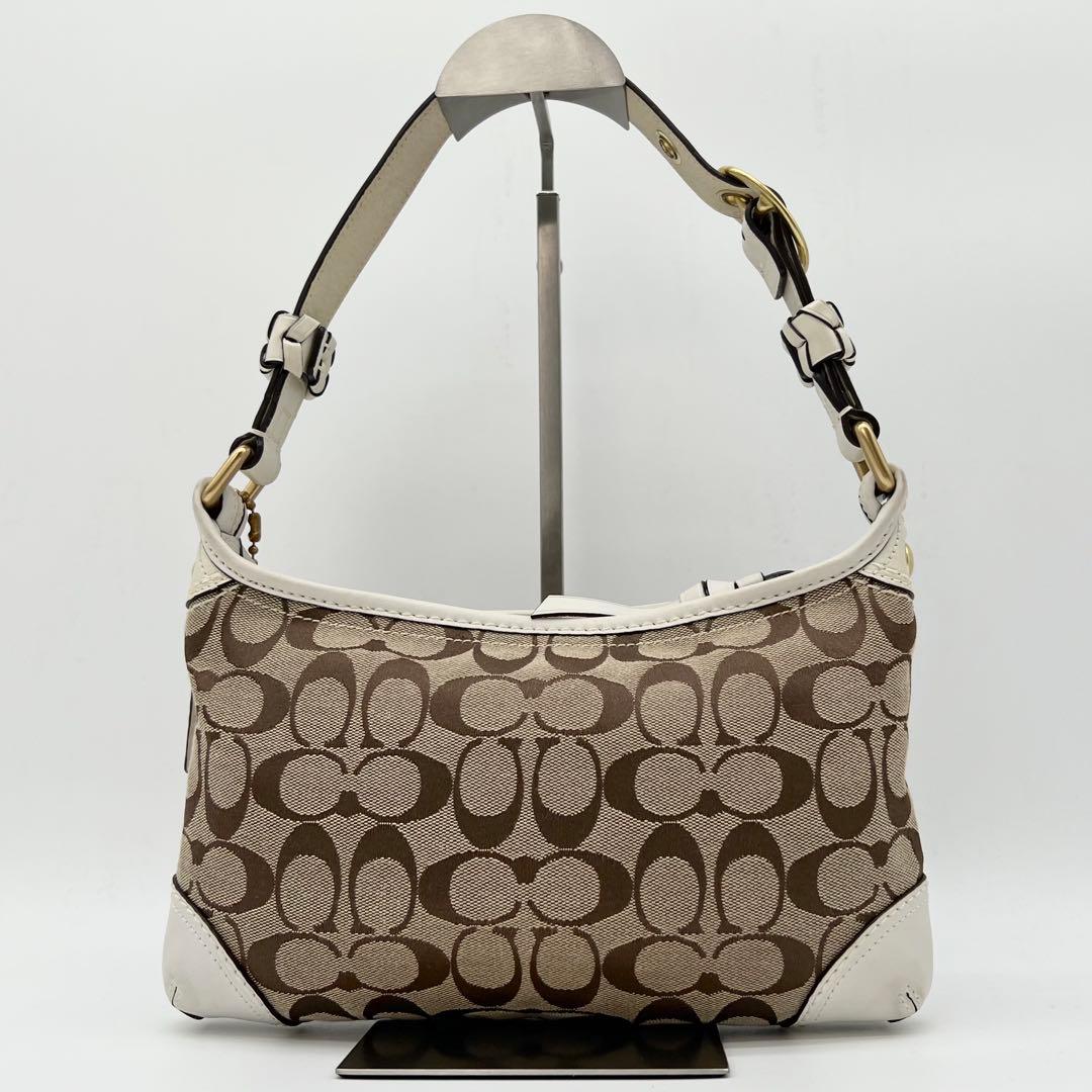 COACH ワンショルダー バッグ アクセサリーポーチ シグネチャー レザー