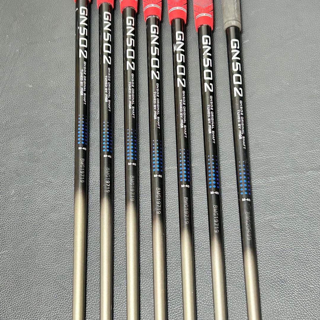 プロギア PRGR GN502 アイアンセット 5〜9・P .S 純正M-40 - メルカリ