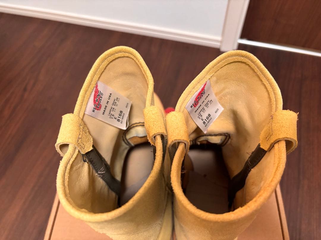 RED WING 25.5cm ペコスブーツ　8168 復刻品　USA