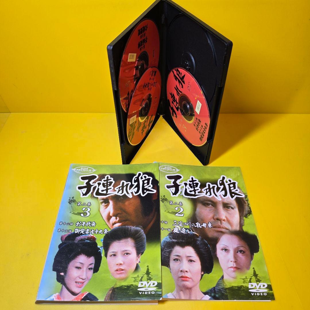 新品ケース交換済み　子連れ狼 第一巻+第二巻　DVD全7巻セット