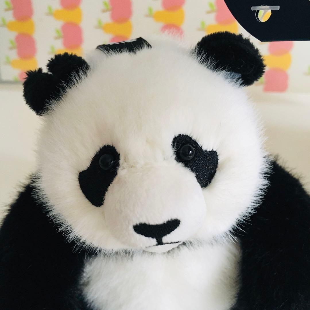 中国パンダ、チーザイ&アーバオ＊大きなマスコット2つセット - メルカリ