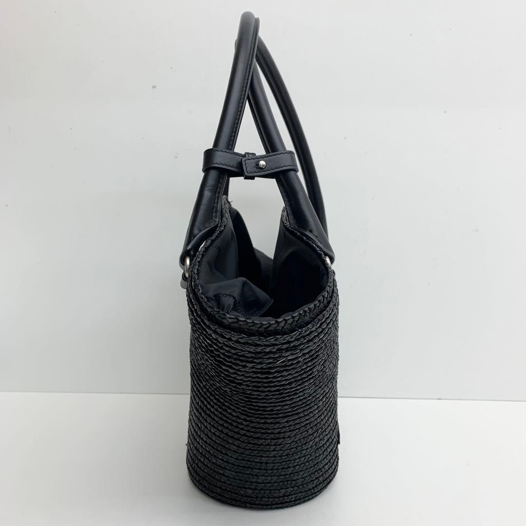 バレンシアガ ビーチバッグ ブラック 黒 かごバッグ 24082631 - メルカリ