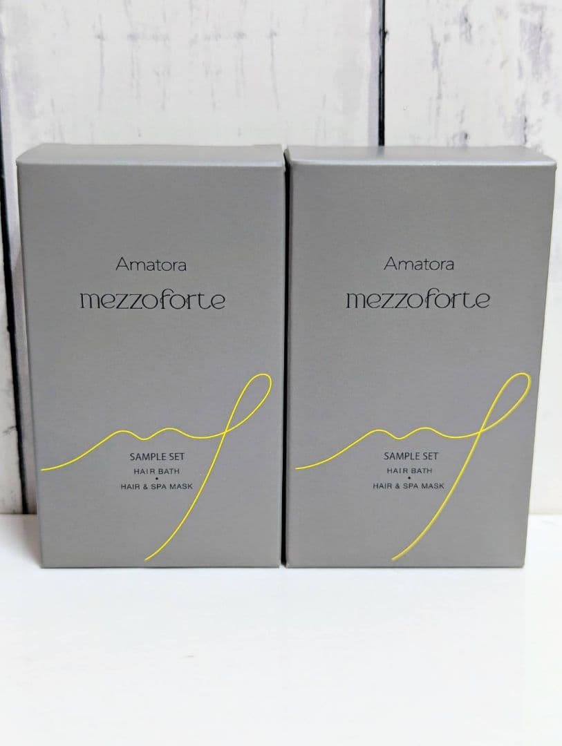 新品】アマトラメゾフォルテヘアバスS30mlヘア&スパマスクS20g2個