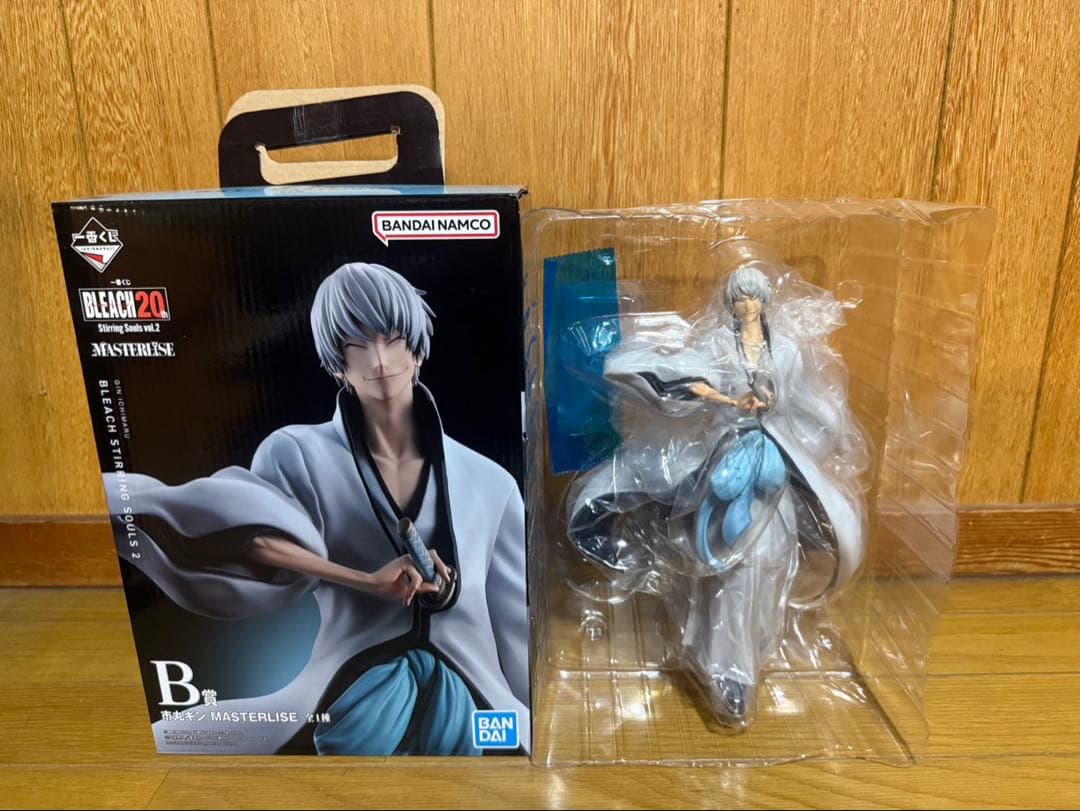 BLEACH 一番くじ B賞 市丸ギン MASTERISE 開封 ブリーチ ① - メルカリ