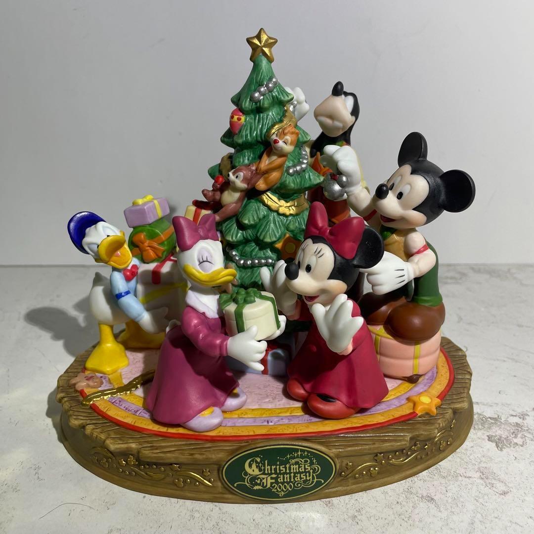 希少】ディズニークリスマストレインフィギュア オルゴール 2000