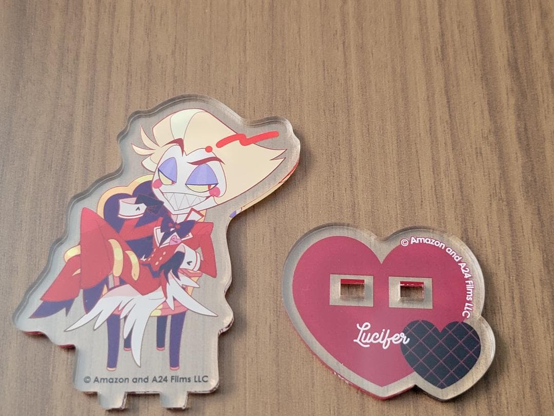 ハズビンホテル アニメイトカフェ ミニアクリルスタンド ルシファー