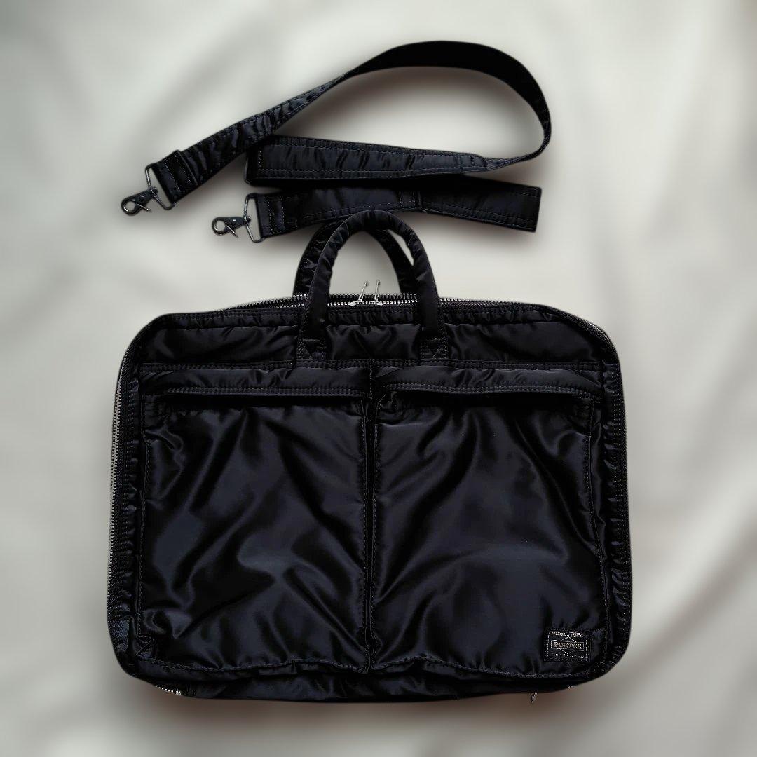 ポータータンカー　2Wayバック 黒 ナイロン バッグ ジッパー付き TANKER(タンカー) 2WAY SHOULDER BAG | 吉田カバンホームページ