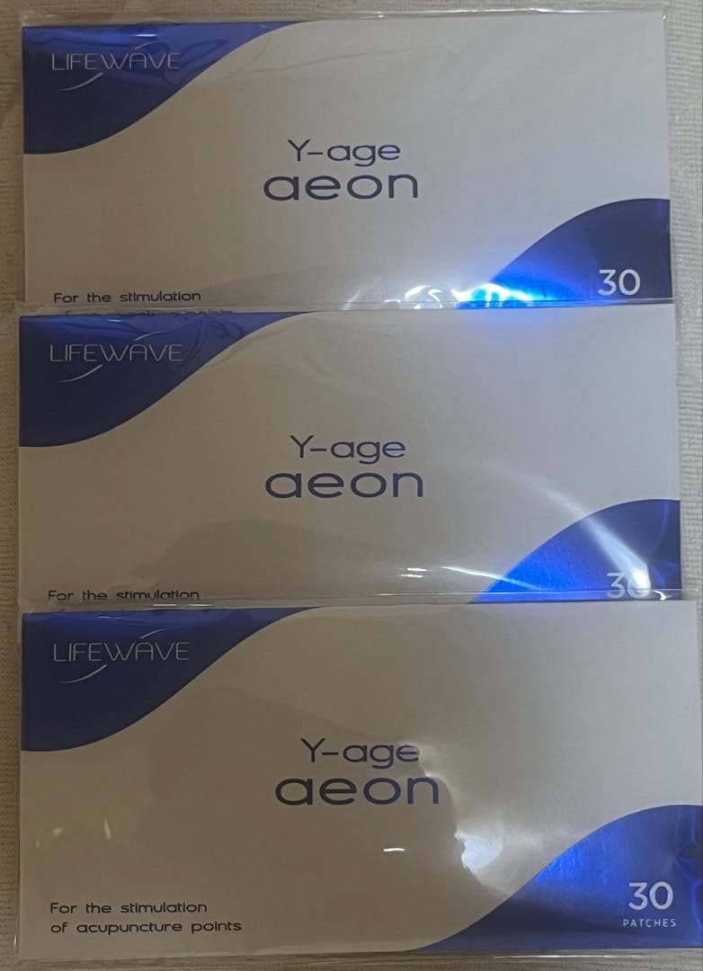 【新品】LIFE WAVE パッチ イオン 3個 まとめ売り 正規品 説明書付き lifewavex39.jpg