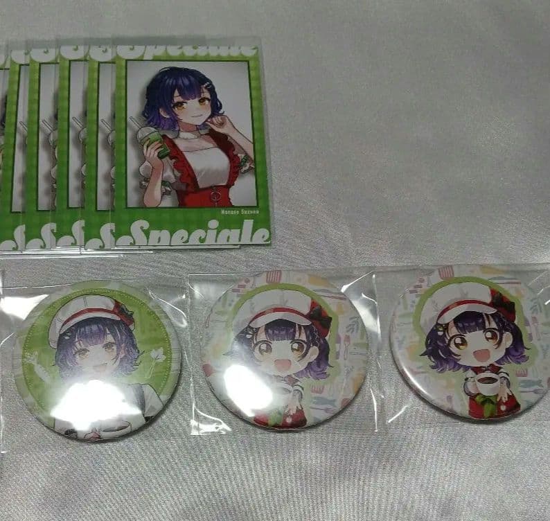 にじさんじ スイパラ 缶バッジ チェキ ミニアクスタ 七瀬すず菜 - メルカリ