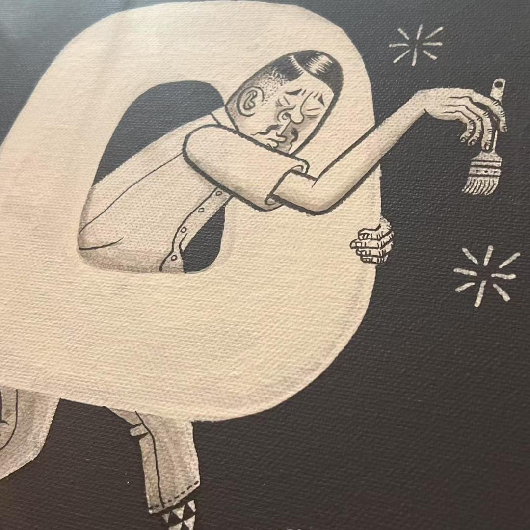 esow エソウ 原画 アクリル 絵画 - メルカリ