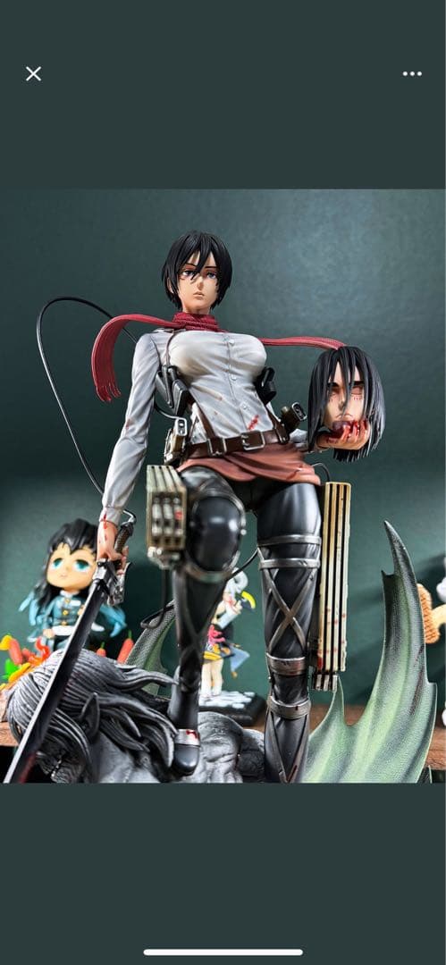 良辰LC Studio 進撃の巨人 ミカサアッカーマン ガレージキット - メルカリ