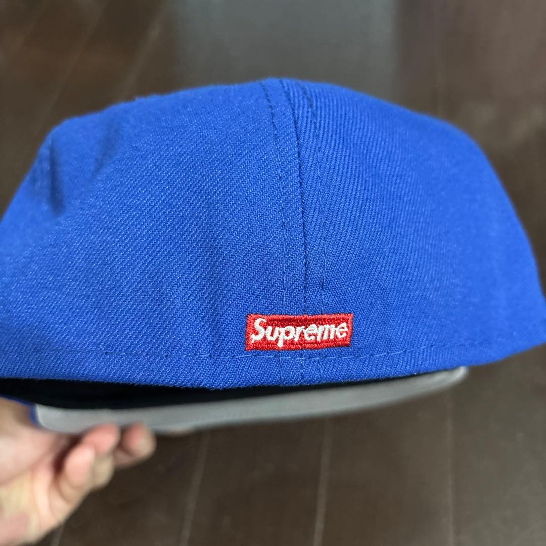 美品Supreme S Logo New Era sロゴ ツノ キャップ - メルカリ