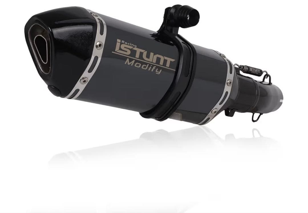 ニンジャ250 400 ISTUNT Modify ブラック 汎用マフラー - メルカリ