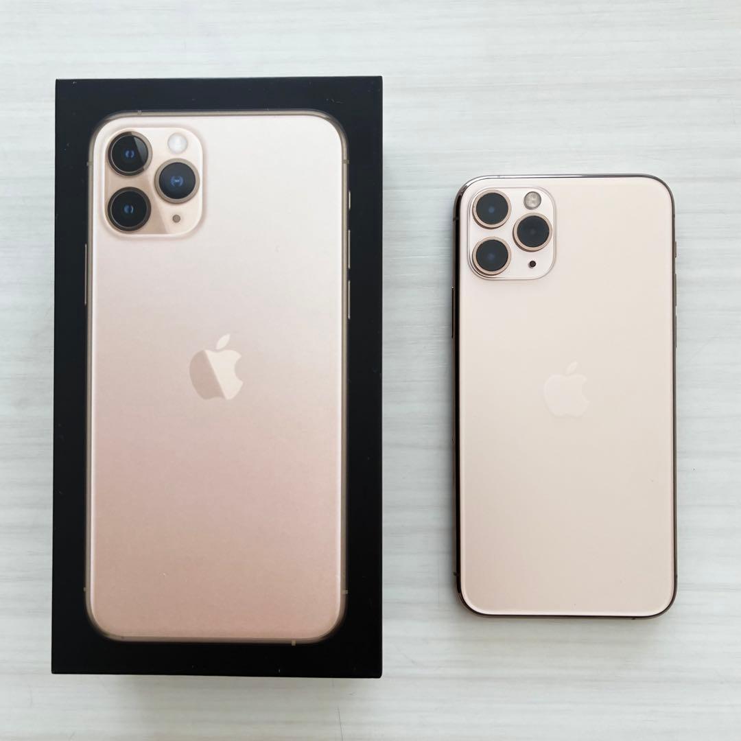 Apple iPhone11 pro 本体 256GB ゴールド SIMフリー iPhone 11 Pro - 256GB ゴールド SIMフリー｜iPhoneの中古は【セカハン