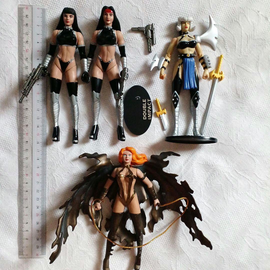 ダブルインパクト Jazz アメコミ フィギュアHELLINA まとめ売りセット