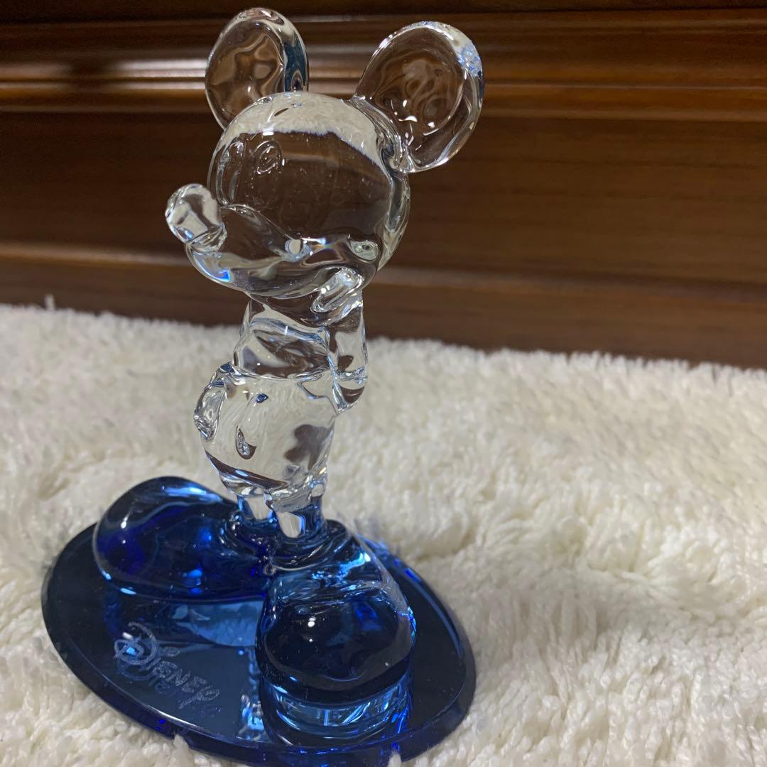 希少 ディズニーランド ディズニー ガラス細工 置物 フィギュア