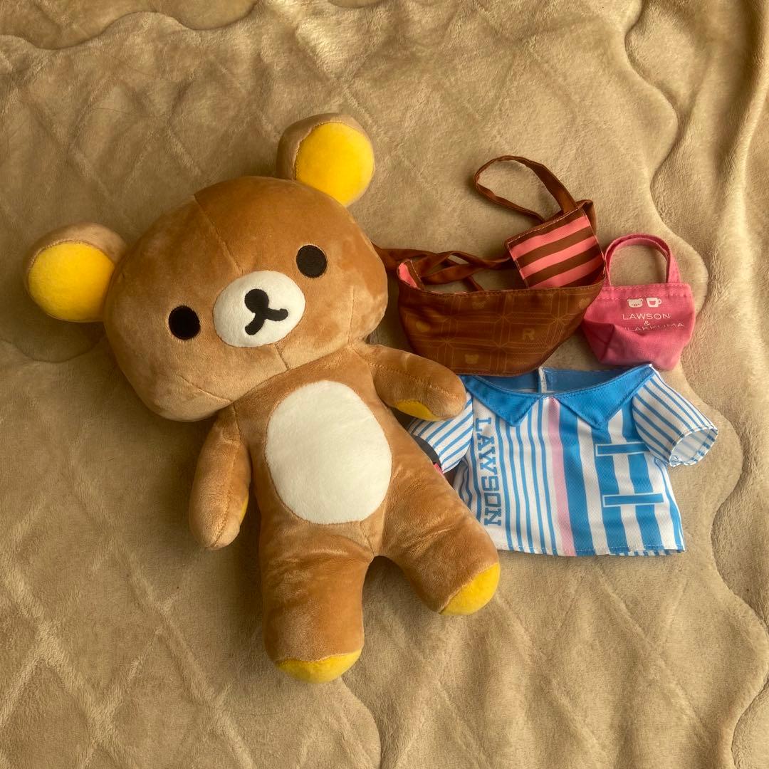 リラックマ ローソン限定 着せかえポージングぬいぐるみ - メルカリ