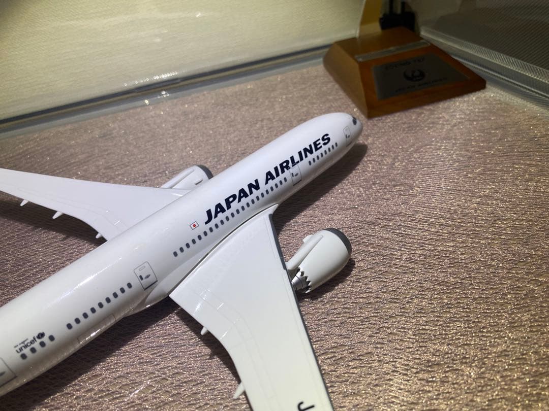 JAL ボーイング B787 アメリカンエクスプレスプラチナカード発行記念
