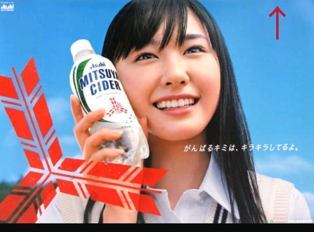 katayama33様専用 新垣結衣 三ツ矢サイダー A2ポスターセット 当選品