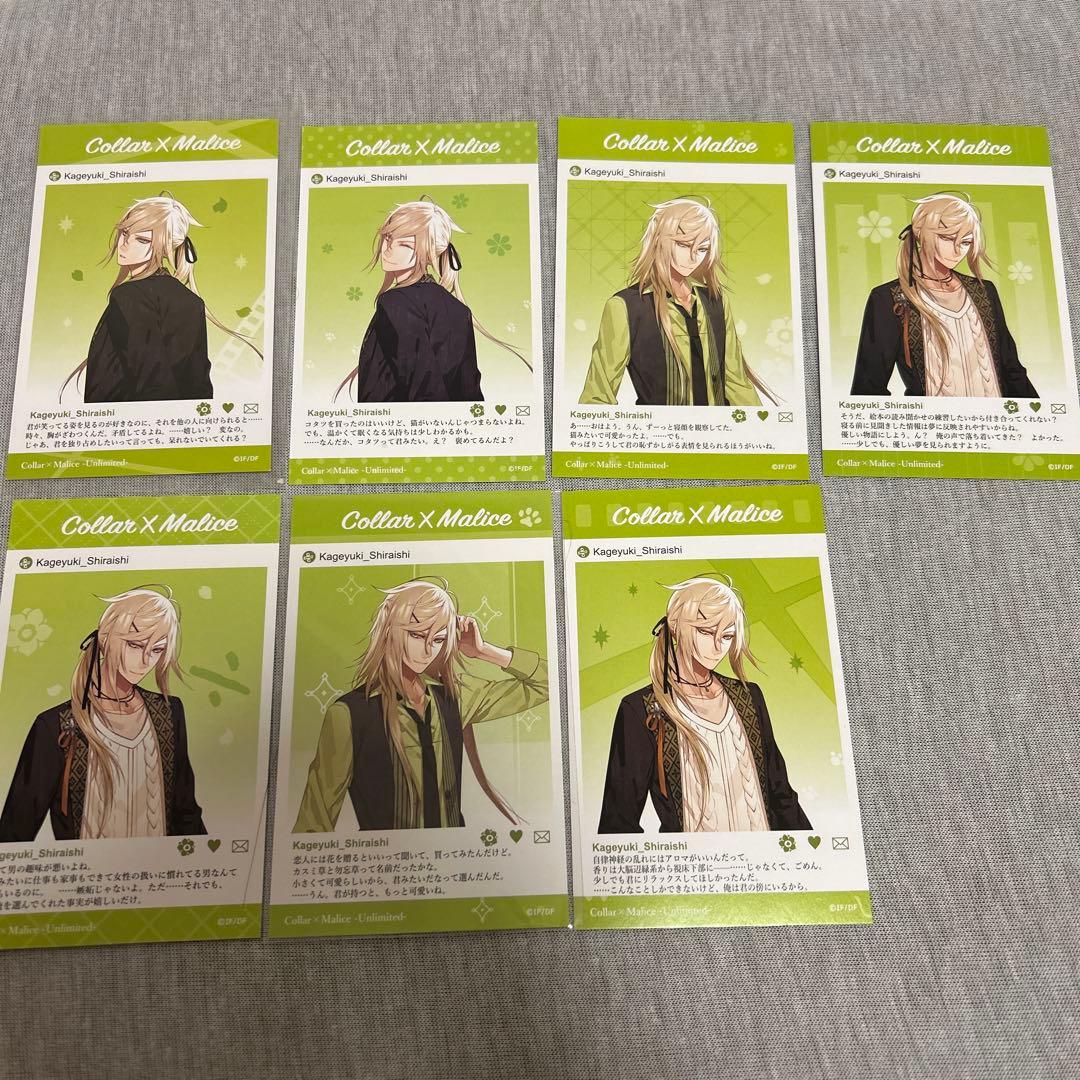 オトメイト 夏の市 カラマリ 白石景之 メセカ 5種 Collar×Malice