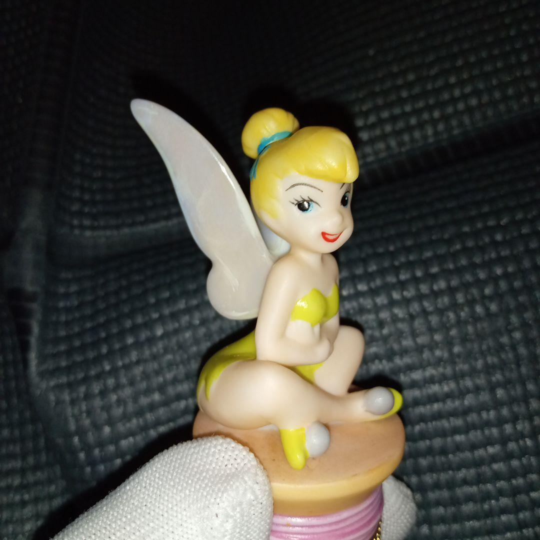 【希少品】【可愛い】ティンカーベル　2003年クリスマス　ヒンジボックス ディズニー ティンカーベル クリスマス 2003 フィギュア ヒンジ