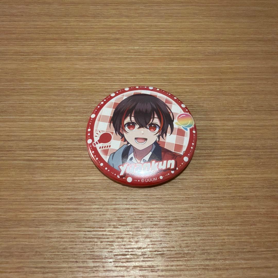 カラフルピーチ からぴち ゆあんくん 缶バッジ ウィンターフェア