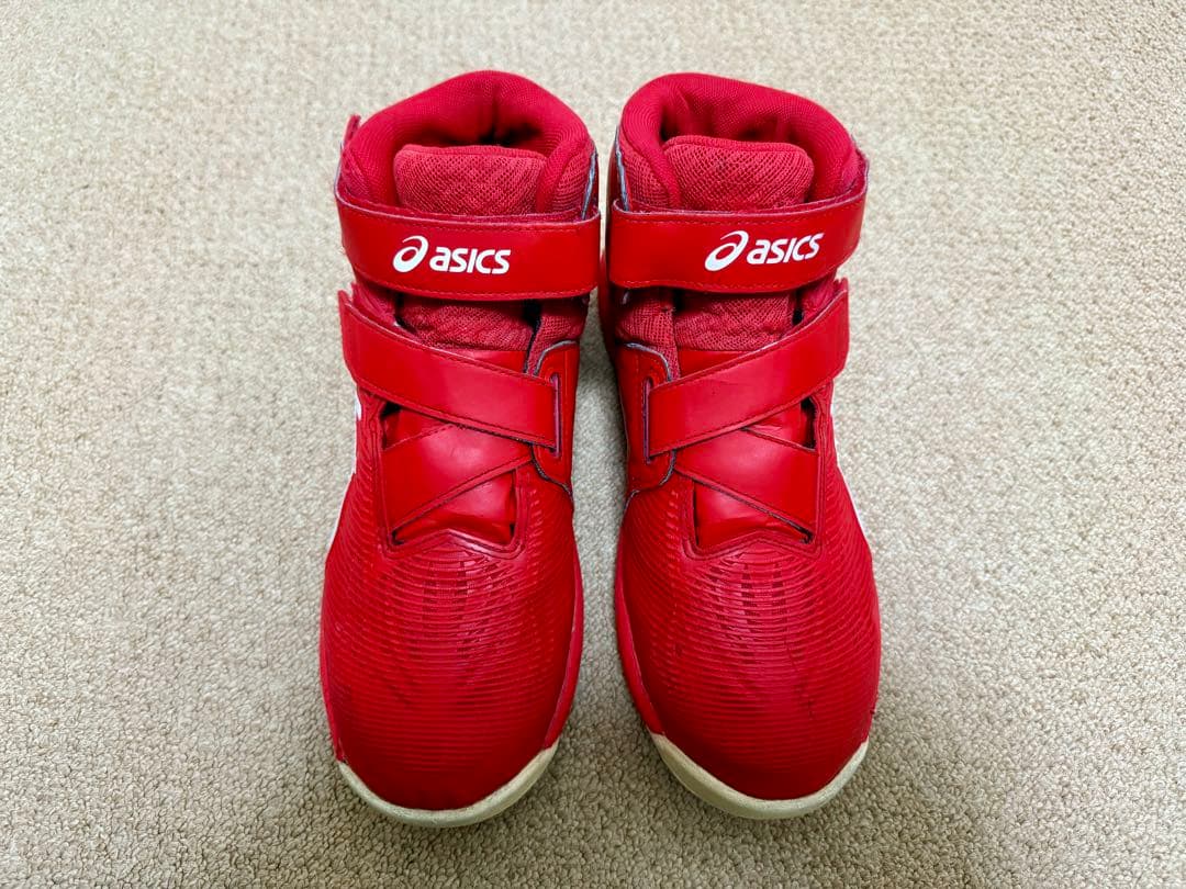 asics アシックス 安全靴 ウィンジョブ CP120 レッド 26.5cm