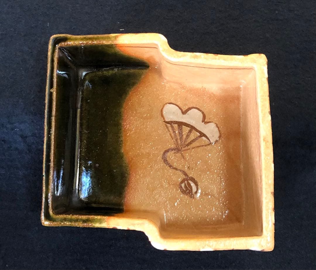 《R》懐石 織部 向付10客 小鉢 木箱　260126く1