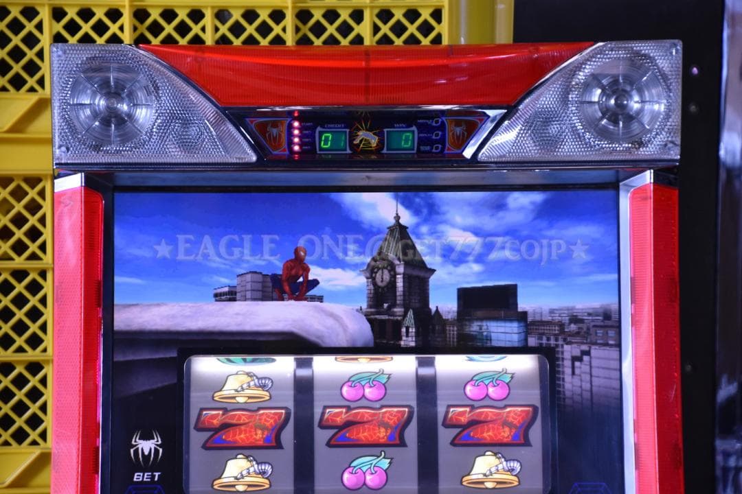 入手困難】☆スパイダーマン2G☆サミー☆名機☆5号機☆ジャンク☆