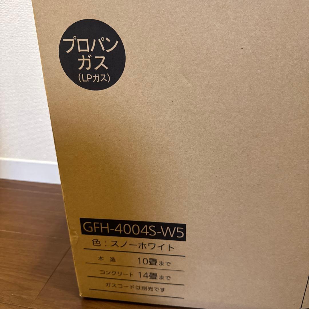 ノーリツ ガスファンヒーター GFH-4004S-W5 5mガスホース付き www