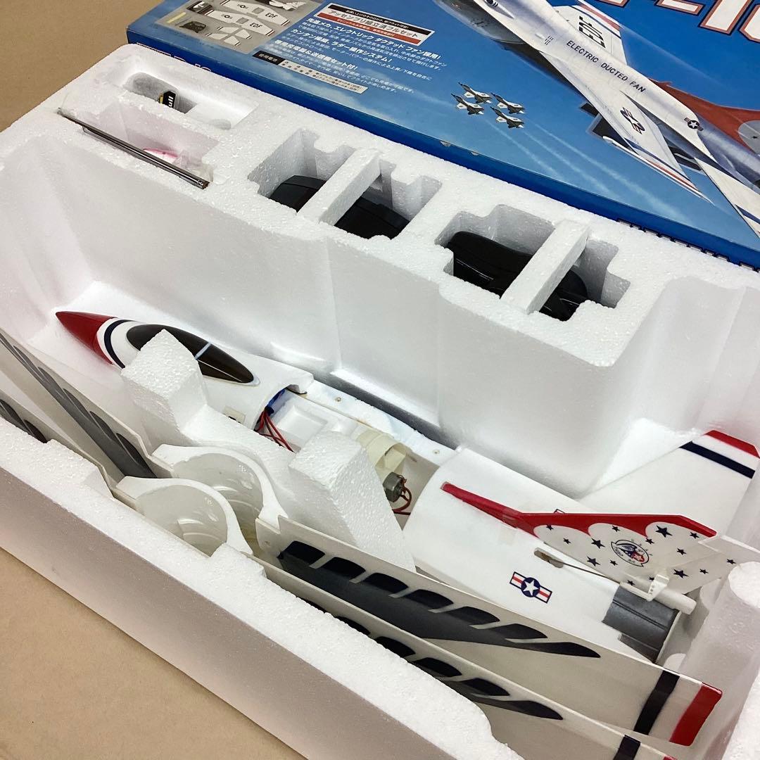 タイヨー F-16 電動ダクテッドファン ラジコン飛行機 開封済み未組立品