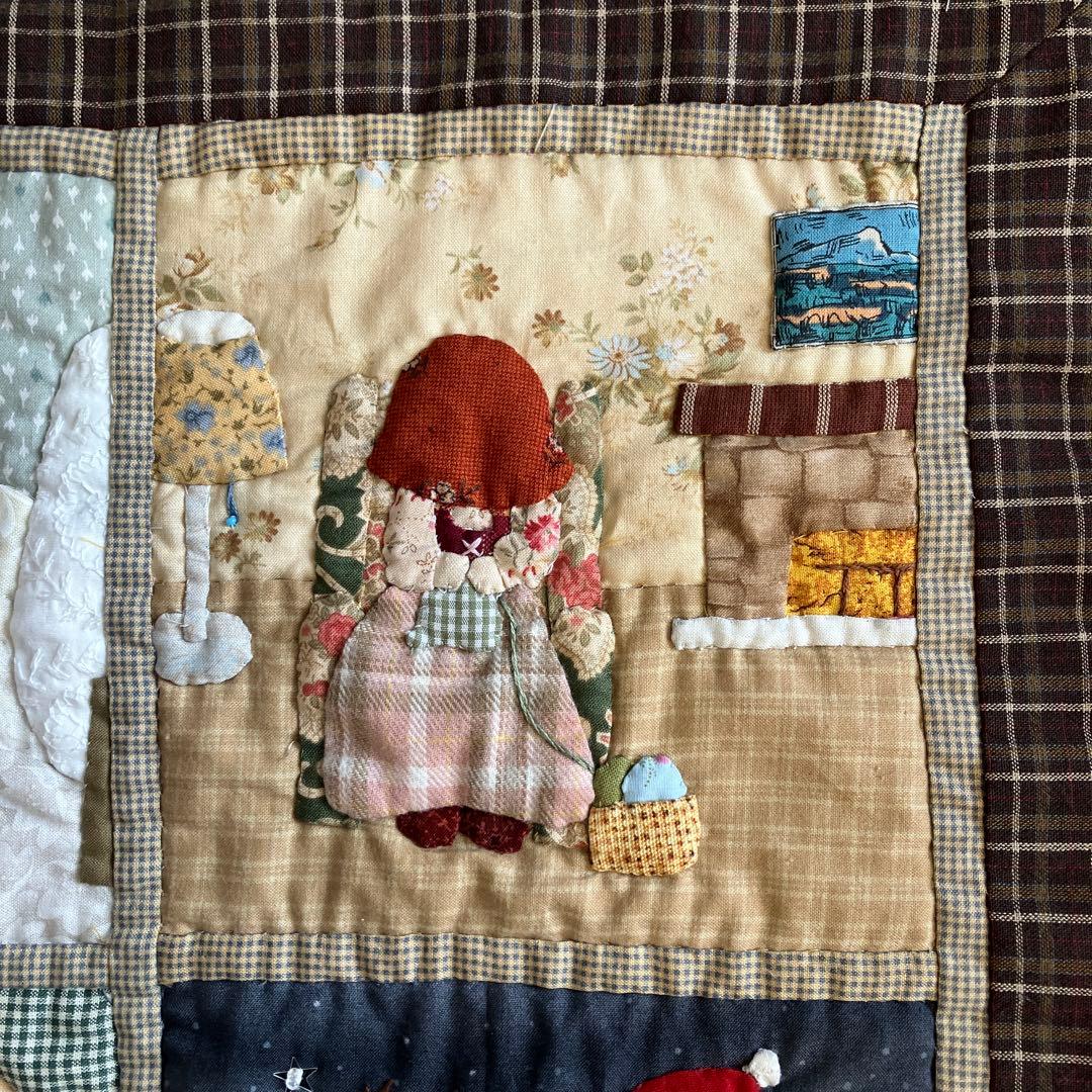 アップリケタペストリー サンボンネット・スー 〜冬season2〜パッチ