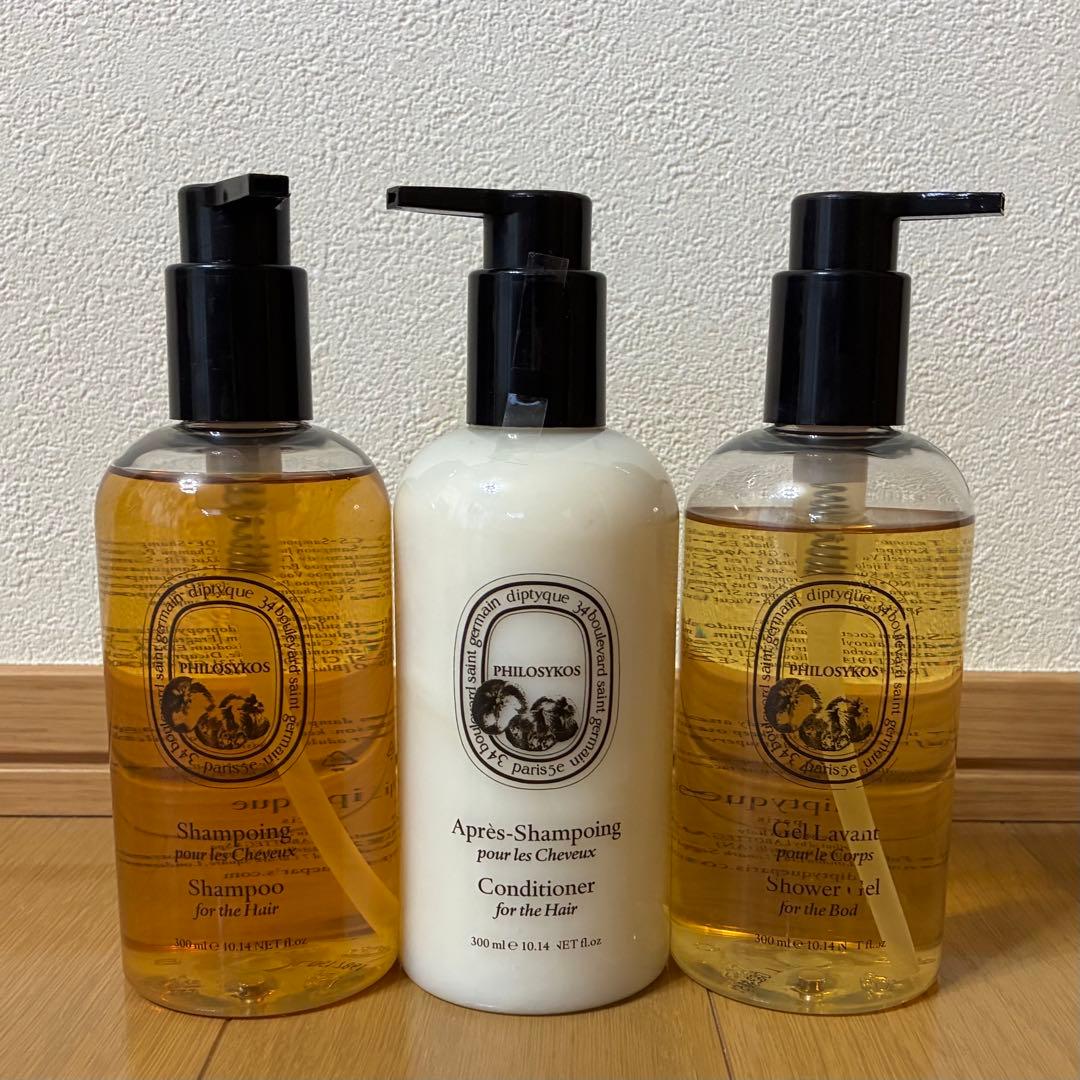 【3本セット】diptyque ディプティック シャンプー コンディショナー ディプティック」から3種の香りを収めたフレグランスセットが登場