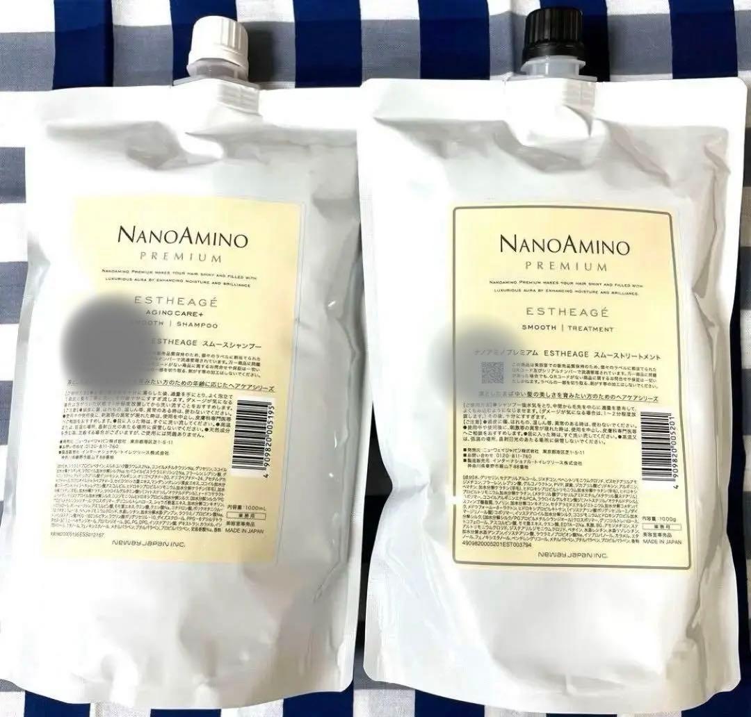 ◆週末セール19日迄◆ナノアミノプレミアムエスタージュスムースＳ＆Ｔ1000ml ナノアミノプレミアムからスキャルプケアの新定番！エスタージュミスト